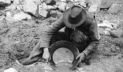 Panning for gold Gold Panning